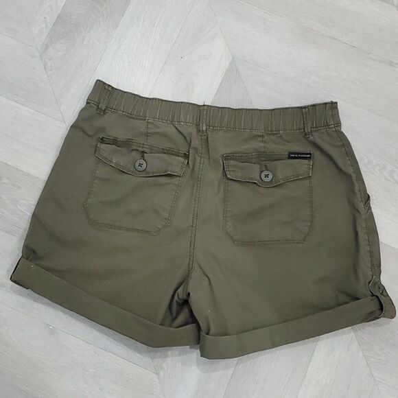 Social Standard by Sanctuary Women's Hero Utility Short Olive Green Size XL - Picture 4 of 5